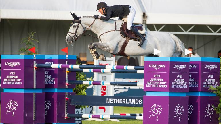 Maikel van der Vleuten in actie bij de Grote Prijs van Twente. Foto: www.digishots.nl