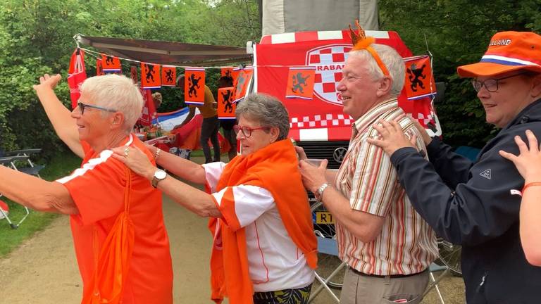 Polonaise bij het WK Buske.