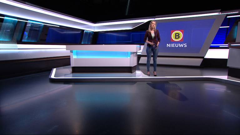 Het decor van Brabant Nieuws (foto: Omroep Brabant).