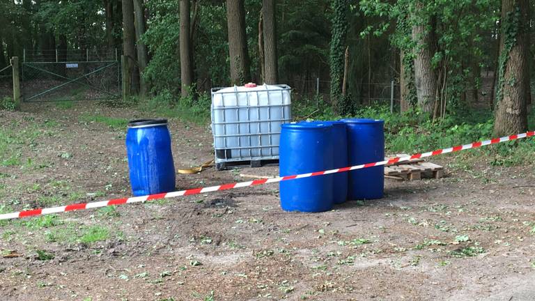 De vaten werden ontdekt op de Kwade Hoek in Riel. (Foto: Stuve Fotografie)