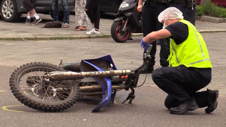 De motor werd eerder gestolen (foto: Bart Meesters).