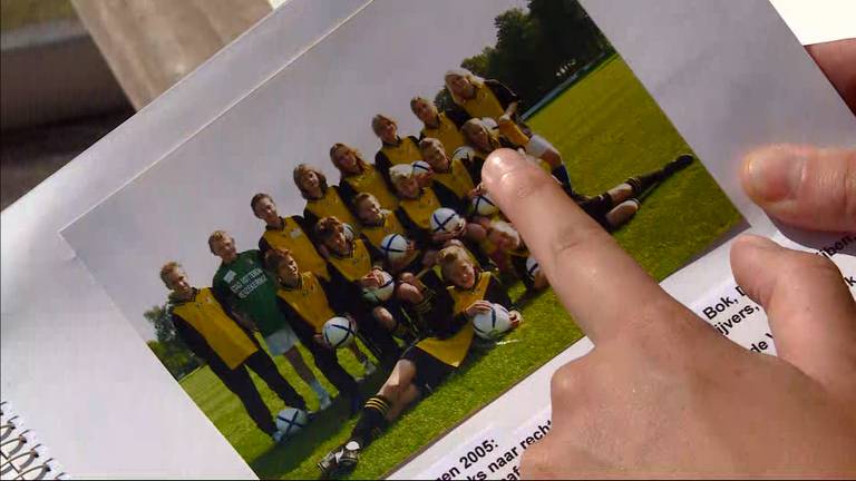 Jackie Groenen was volgens Milou altijd het 'kleine en smalle meisje van het team'.