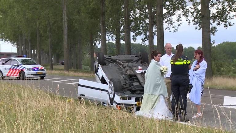 Dit wil je niet meemaken op je trouwdag (beeld: Bart Meesters).