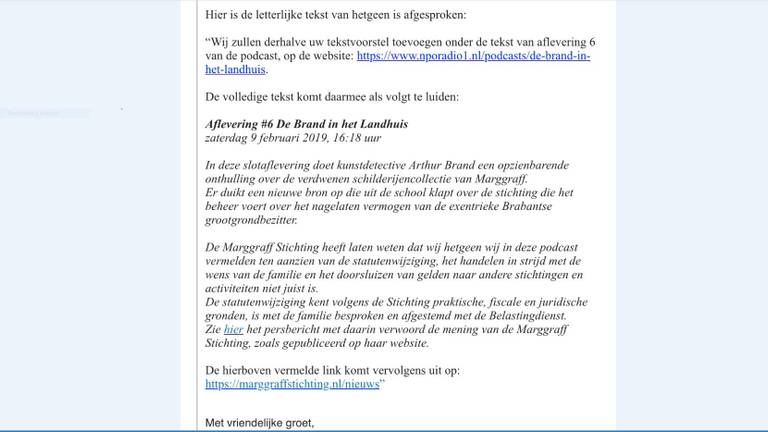 Savant straf Citaat NTR door het stof over fouten in podcast Brand in het Landhuis - Omroep  Brabant