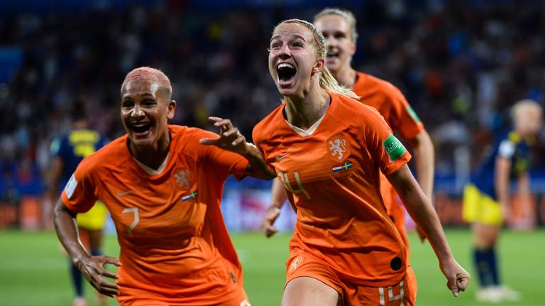 Oranje-international Jackie Groenen uit Riel (foto: VI Images).