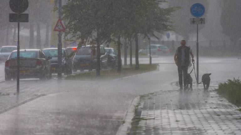 Heel veel regen op komst, kans op wateroverlast