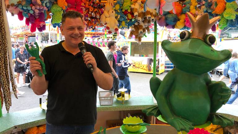 Voor Bart Krijnen uit Uden was een eigen attractie op de Tilburgse kermis een droom die uitkwam. Ondanks de extreme hitte.