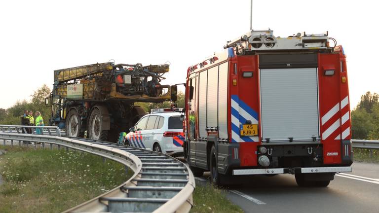 Diverse hulpdiensten kwamen ter plaatse. (Foto: Gabor Heeres / SQ Vision Mediaprodukties)