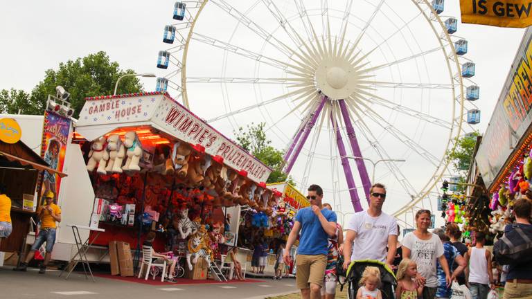 Tilburgse Kermis (archieffoto)