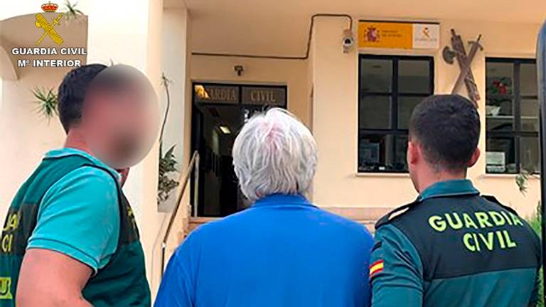 De vleeshandelaar werd opgepakt in Spanje (foto: Guardia Civil).