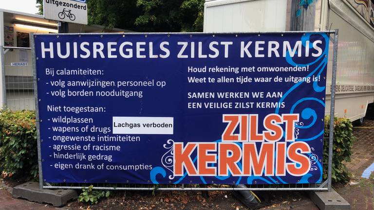 Huisregels op Zilst kermis