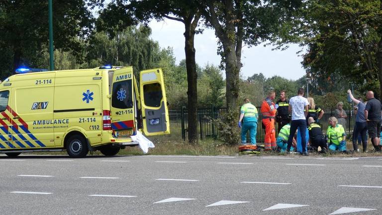 Het ongeluk gebeurde rond het middaguur. (Foto: Siem Breunese/SQ Vision)