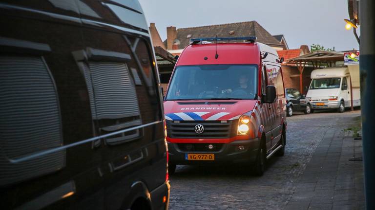 Politie en brandweer rukten uit na de vondst (foto: Christian Traets/SQ Vision Mediaprodukties).