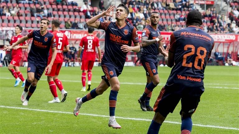 Anas Tahiri maakte de 0-1 voor RKC Waalwijk (Foto: VI-Images)