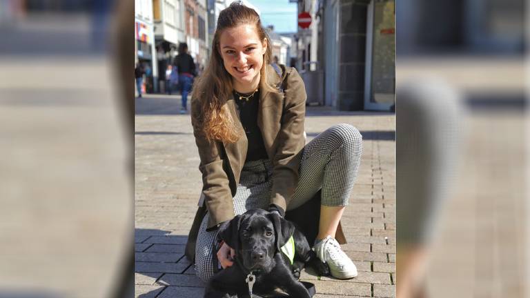 Do en haar hond Moos (foto: Karin Kamp).