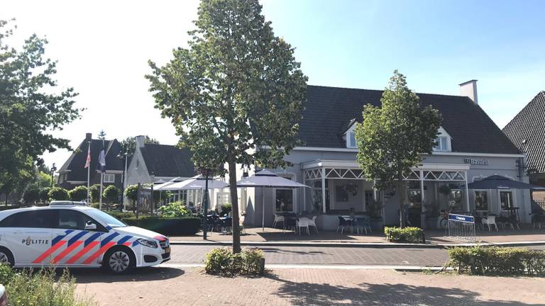 Onderzoek bij het café in Lieshout.