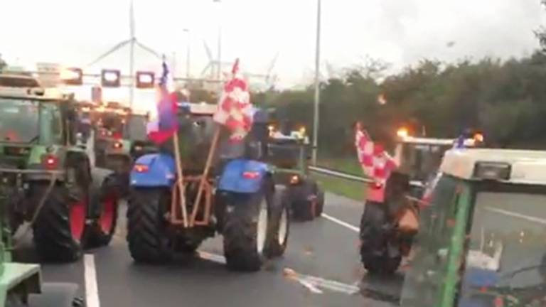 Van links naar rechts op de snelweg.