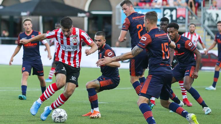 Sparta vernederde RKC, dat kansloos onderuit ging in Rotterdam (foto: OrangePictures).