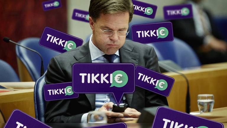 Premier Mark Rutte kan flink wat Tikkies van studenten verwachten. (Foto: ANP)