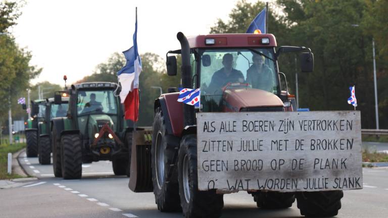 Boerenprotest eind oktober (foto: Marco van den Broek/ SQ Vision).