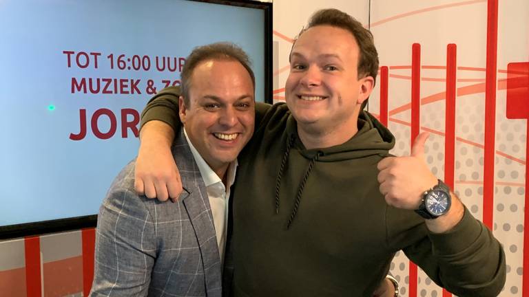 Frans Bauer te gast bij Jordy in Muziek&Zo. (Foto: Jessica Ranselaar)