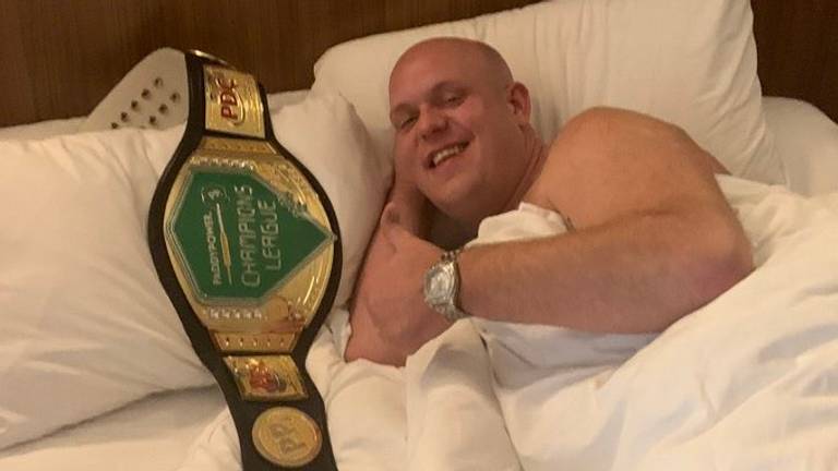 Foto: Michael van Gerwen, Twitter @mvg180
