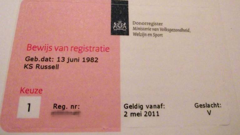 Volgend jaar komt iedereen in het donorregister. (Foto: Flickr).