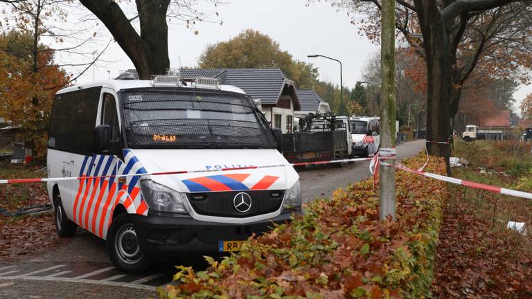 De politie tijdens de actie van woensdag (foto: Gabor Heeres/SQ Vision Mediaprodukties).