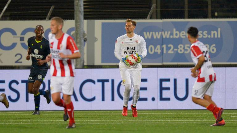 Damien Perquis veroverde vrij snel na zijn komst een basisplaats bij TOP Oss (foto: Bert van Berkum).