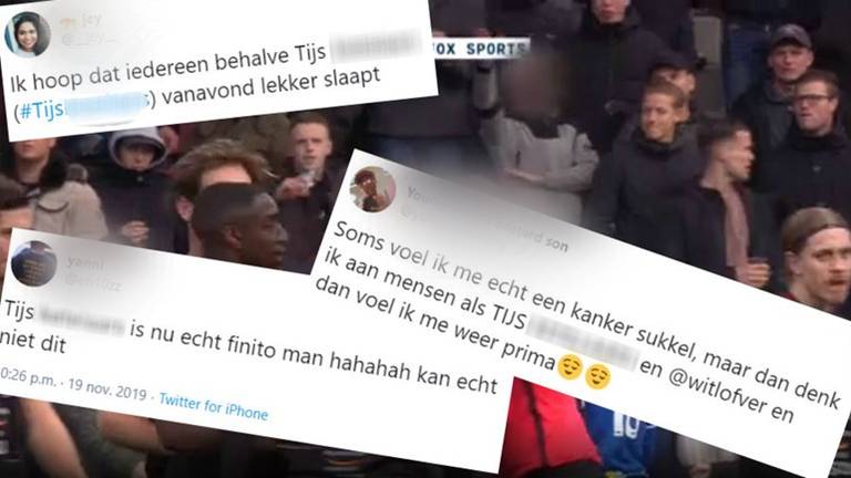 Mensen op social media gingen los op de jongen.