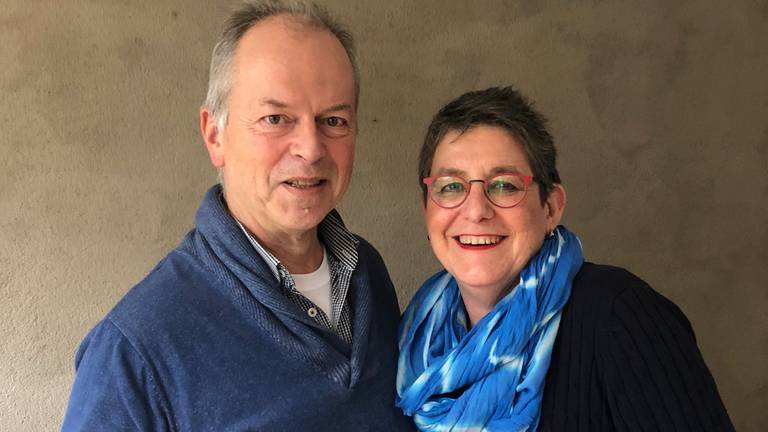 Tom Sanders en zijn vrouw Paulette (foto: Tonnie Vossen)