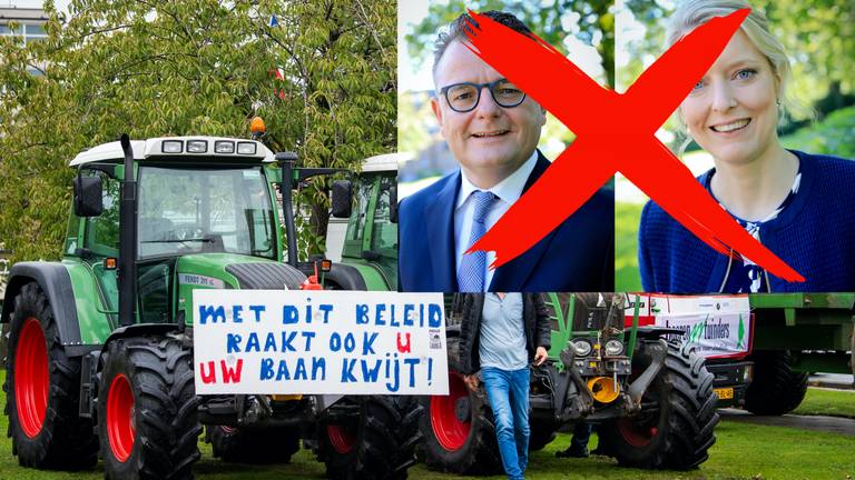 De ZLTO vindt het vertrek van de twee statenleden 'jammer', Farmers Defence Force vindt het prima.