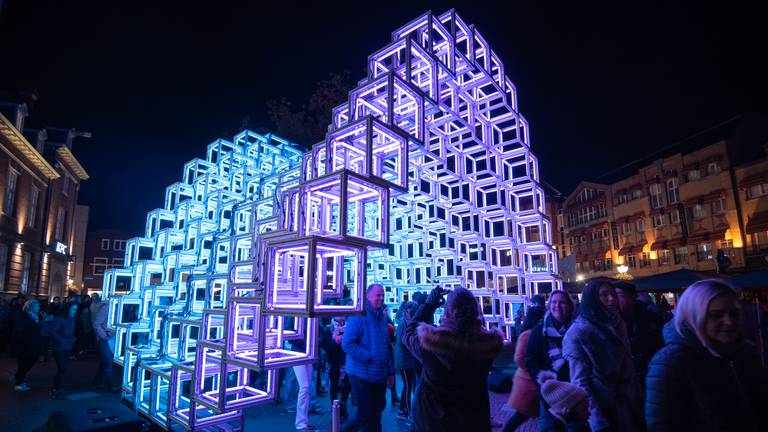 GLOW 2019 was volgens de organisatie een 'ongekend succes'. (Foto: Kevin Cordewener)