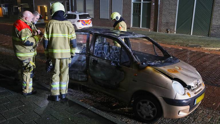 De eigenaar van deze auto had minder geluk. (Foto: SQ Vision Mediaprodukties)