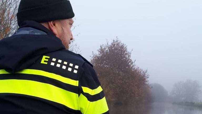 De politie zocht dagenlang naar de vermiste man uit Sint-Oedenrode. (Foto: Twitter Ger Roumen)