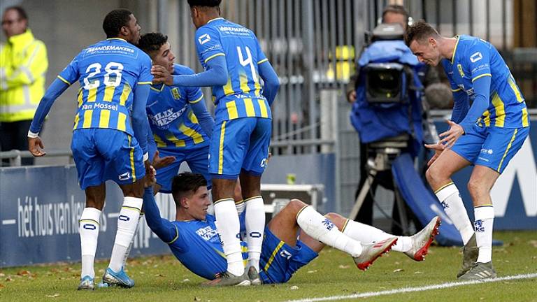 De fraaie 1-1 van RKC'er Stijn Spierings hield geen stand (Foto: Hollandse Hoogte).