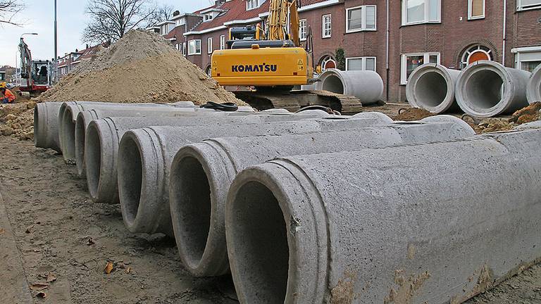 De werkzaamheden zijn per direct stilgelegd (foto: Gemeente Tilburg)