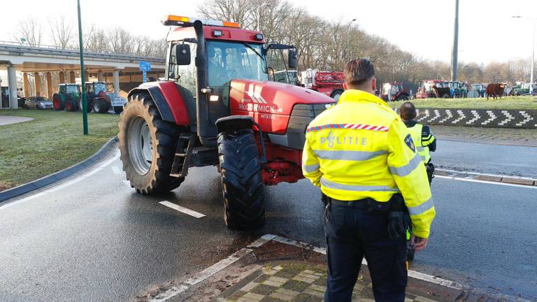 Onder meer bij Geldrop werd eind vorig jaar gedemonstreerd (archieffoto: SQ Vision/Mediaprodukties).