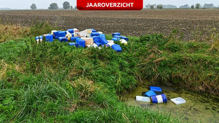 Archieffoto van een van de dumpingen van afgelopen jaar. (Foto: SQ Vision)