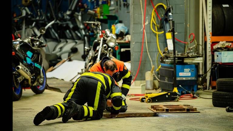 De kwekerij zat onder de grond. (Foto: Persburo BMS / Jack Brekelmans)