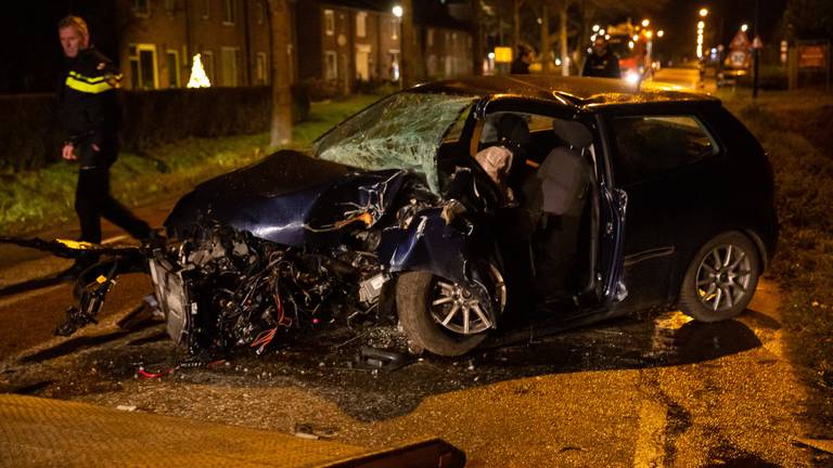 Er was geen ander verkeer bij het ongeluk in Willemstad betrokken. (Foto: Christian Traets)