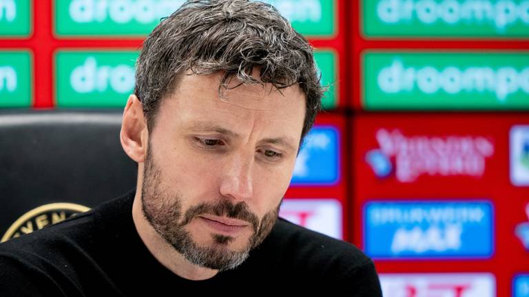 Mark van  Bommel na nederlaag Feyenoord-uit (foto: HollandseHoogte).