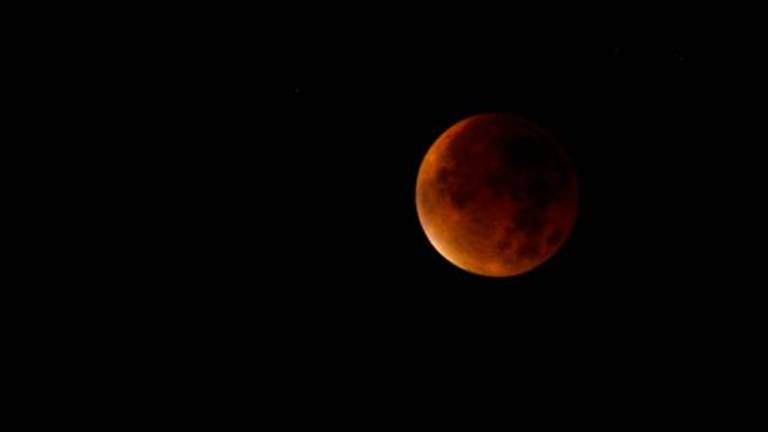 Een eerdere maansverduistering. (Archieffoto: Geralda Holster)