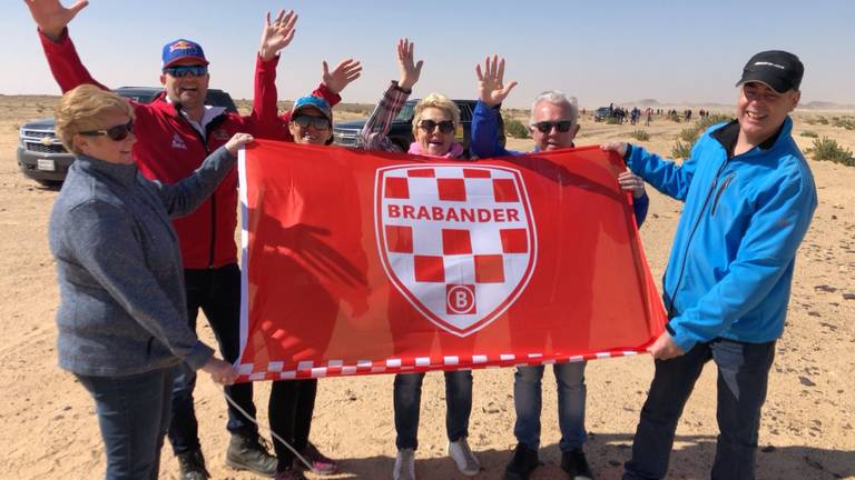 Brabantse liefhebbers van de Dakar Rally in Saoedi-Arabië.