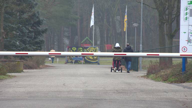 Het azc in Budel (foto: Omroep Brabant)