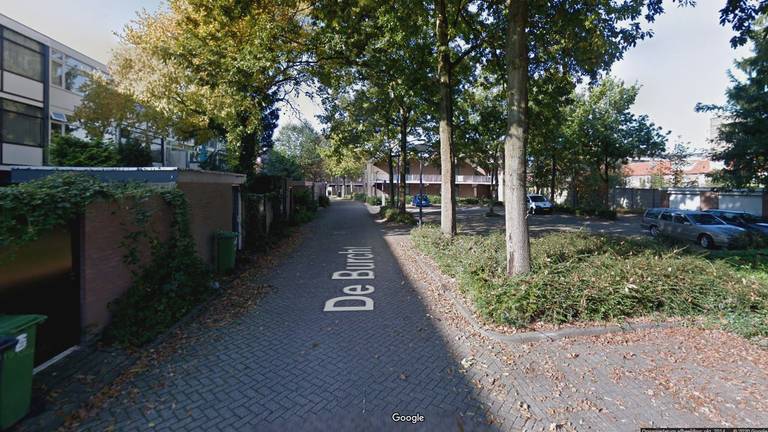 De auto werd gevonden op De Burcht (foto: Google Streetview)