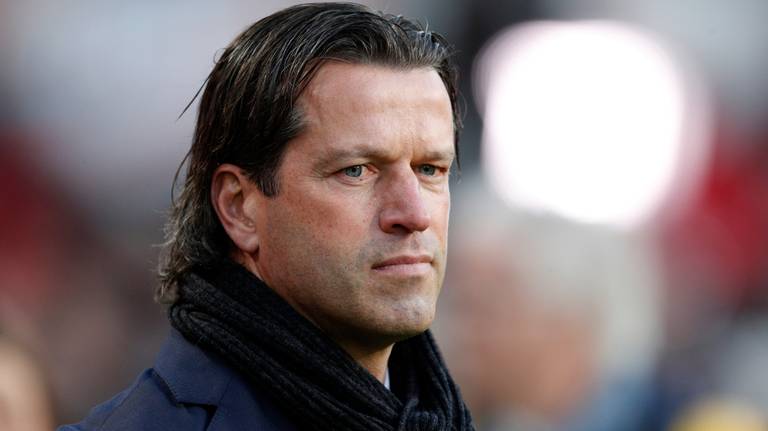 PSV-trainer Ernest Faber (foto: HollandseHoogte). 
