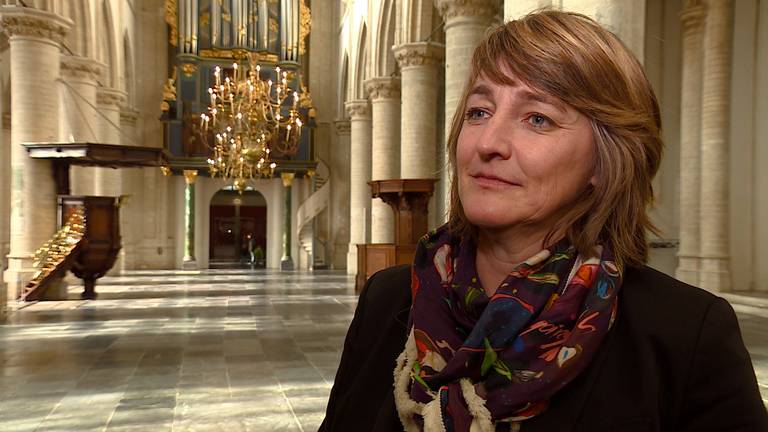 Marieke Wiegel, de nieuwe directeur van de Grote Kerk Breda