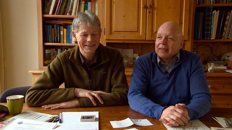 Aad Smid (l) en Jeroen Oosterling (r) over de Elfstedentocht van 1985