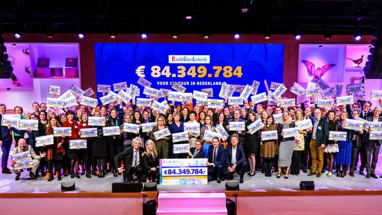 In totaal verdiende de BankGiro Loterij ruim 84 miljoen euro. (Foto: Roy Beusker Fotografie)